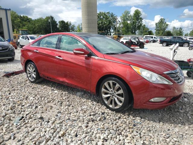 5NPEC4AB5CH484131 - 2012 HYUNDAI SONATA SE RED photo 4