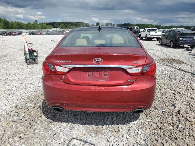 5NPEC4AB5CH484131 - 2012 HYUNDAI SONATA SE RED photo 6