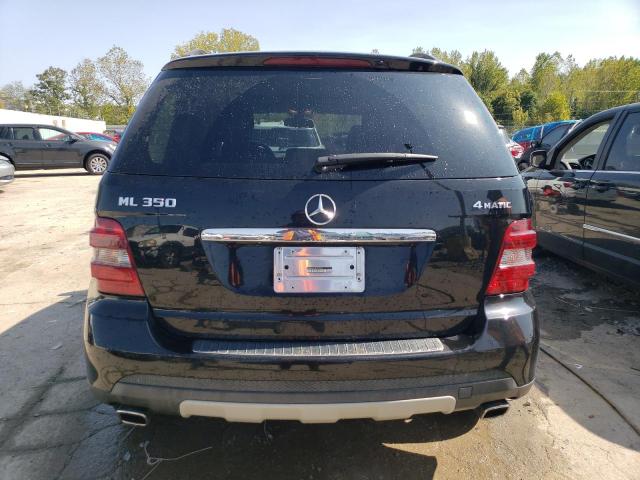 4JGBB86E98A322691 - 2008 MERCEDES-BENZ ML 350 BLACK photo 6