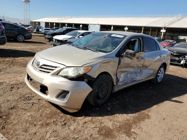 5YFBU4EE3DP155260 - 2013 TOYOTA COROLLA BASE CREAM photo 1