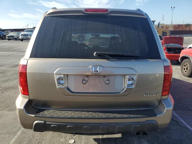 5FNYF18535B053842 - 2005 HONDA PILOT EXL TAN photo 6