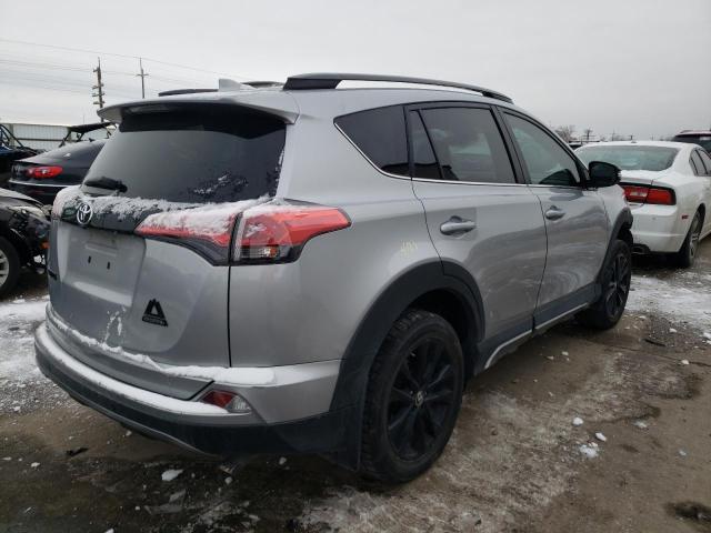 2T3RFREV3JW826983 - 2018 TOYOTA RAV4 ADVENTURE SILVER photo 3