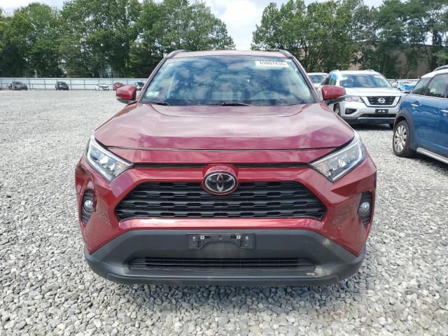 2T3P1RFV3MW144422 - 2021 TOYOTA RAV4 XLE RED photo 5