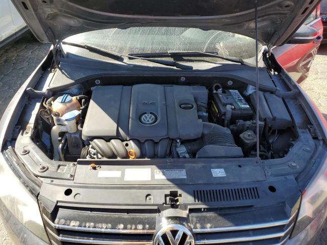 1VWBP7A37DC059621 - 2013 VOLKSWAGEN PASSAT SE GRAY photo 11