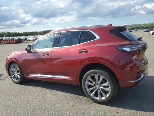 LRBFZSR40ND080643 - 2022 BUICK ENVISION AVENIR Червоний фото 2