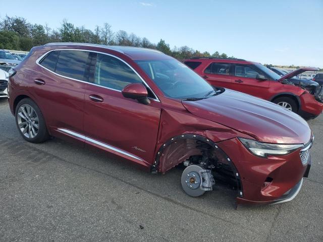 LRBFZSR40ND080643 - 2022 BUICK ENVISION AVENIR Червоний фото 4