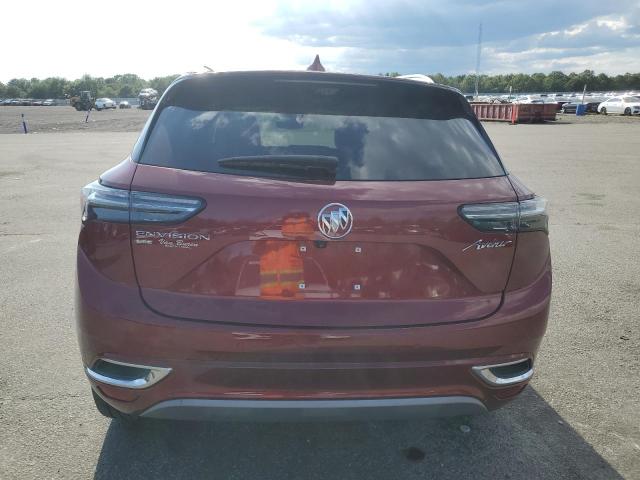 LRBFZSR40ND080643 - 2022 BUICK ENVISION AVENIR Червоний фото 6