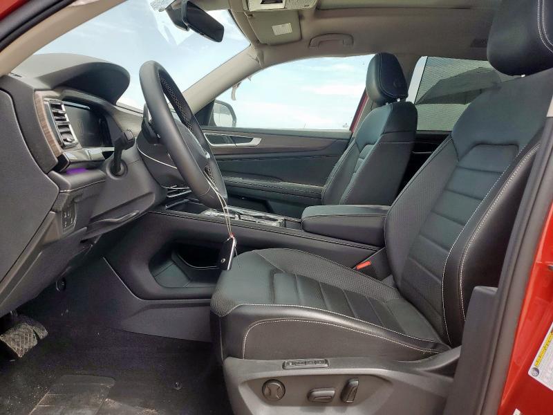 1V2BR2CA3RC533646 - 2024 VOLKSWAGEN ATLAS SEL Czerwony zdjęcie 7