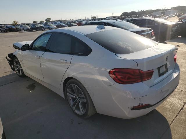 WBA4J1C57JBM10146 - 2018 BMW 430I GRAN COUPE WHITE photo 2