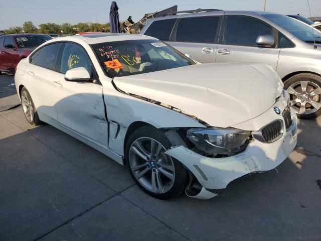 WBA4J1C57JBM10146 - 2018 BMW 430I GRAN COUPE WHITE photo 4