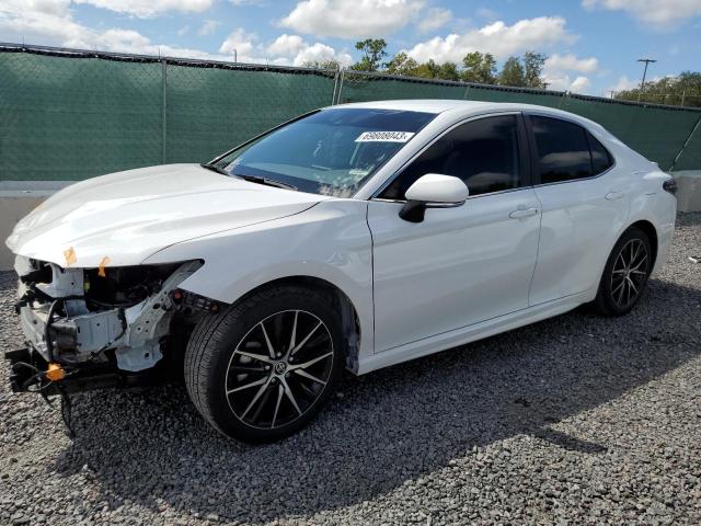 4T1G11BK4PU076030 - 2023 TOYOTA CAMRY SE NIGHT SHADE WHITE photo 1