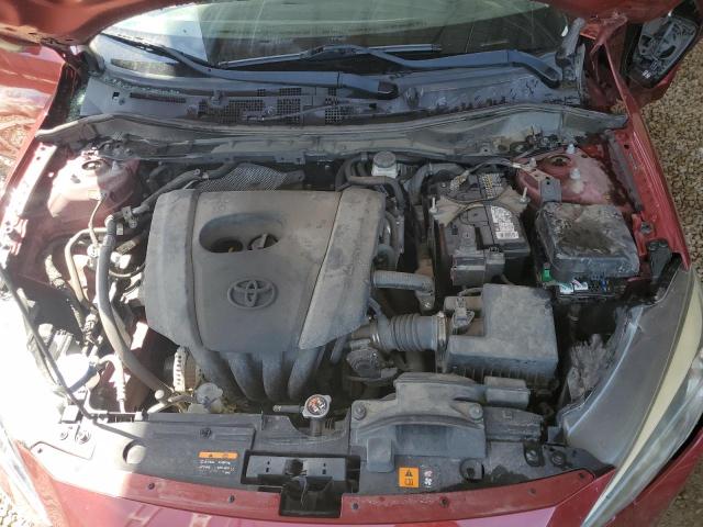 3MYDLBYV2JY302029 - 2018 TOYOTA YARIS IA Rot Foto 11