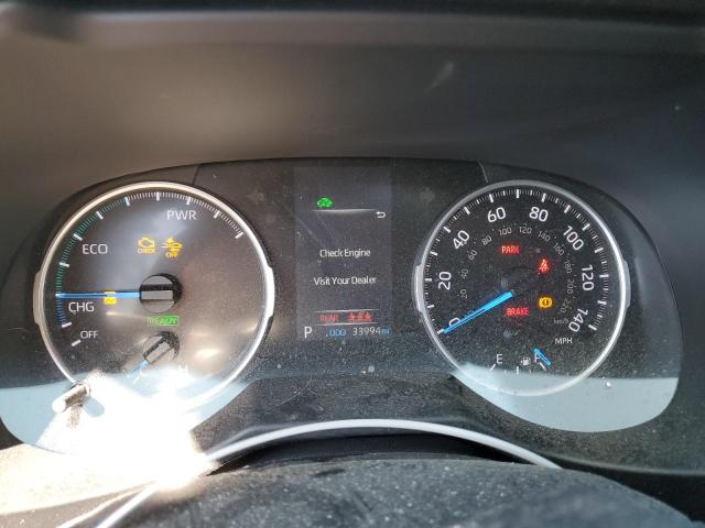 4T3RWRFVXNU078351 - 2022 TOYOTA RAV4 XLE SILVER photo 9