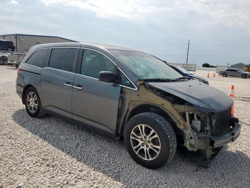 5FNRL5H61BB104098 - 2011 HONDA ODYSSEY EXL GRAY photo 4