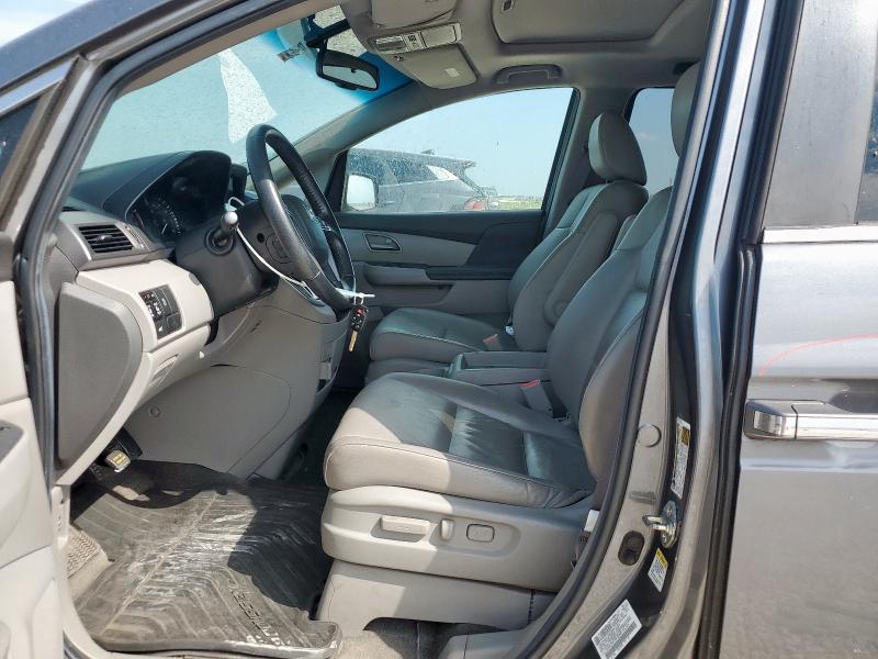 5FNRL5H61BB104098 - 2011 HONDA ODYSSEY EXL GRAY photo 7