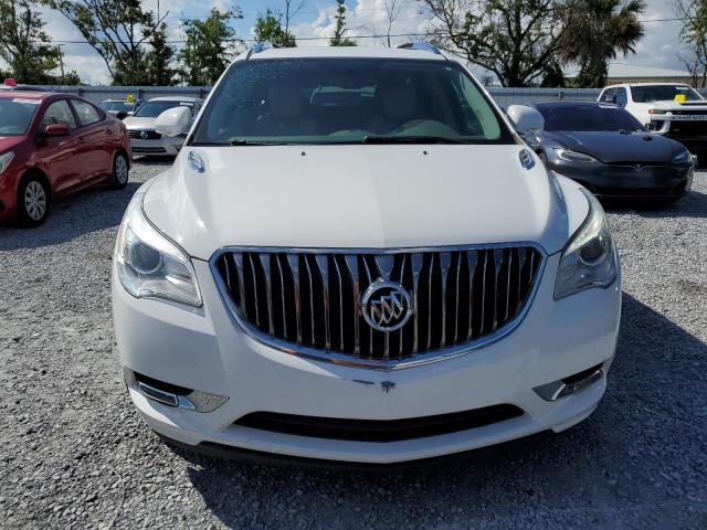 5GAKRBKD3HJ158799 - 2017 BUICK ENCLAVE WHITE photo 5
