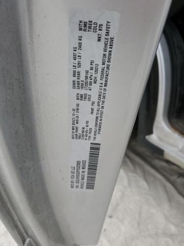 3C6LRVDG5PE522803 - 2023 RAM PROMASTER 2500 HIGH თეთრი ფოტო 12