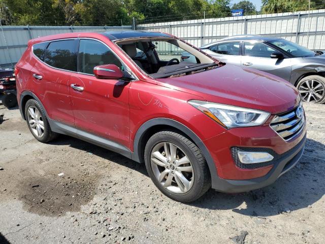 5XYZW3LAXDG076935 - 2013 HYUNDAI SANTA FE S 红色 照片 4