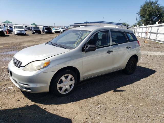 2T1KR32E63C145692 - 2003 TOYOTA COROLLA MA XR SILVER photo 1