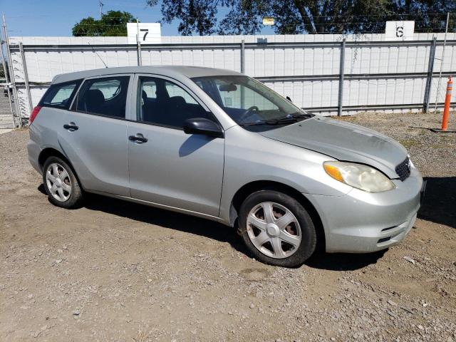 2T1KR32E63C145692 - 2003 TOYOTA COROLLA MA XR SILVER photo 4