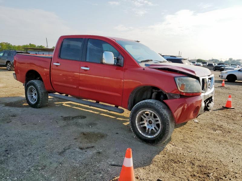 1N6BA07B36N564909 - 2006 NISSAN TITAN XE წითელი ფოტო 4