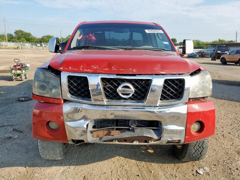 1N6BA07B36N564909 - 2006 NISSAN TITAN XE წითელი ფოტო 5