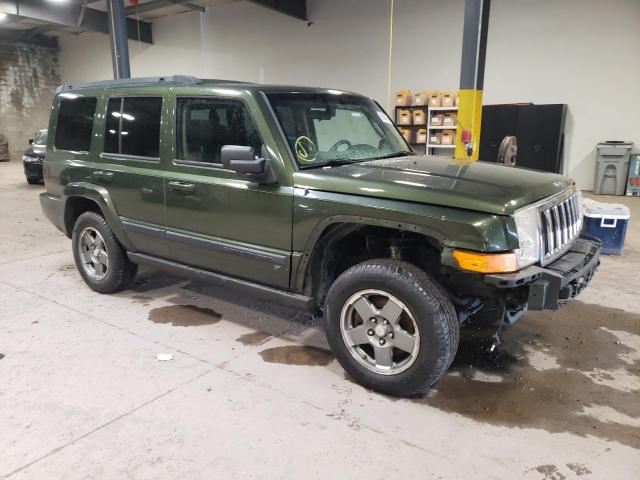 1J8HG48K37C686127 - 2007 JEEP COMMANDER GREEN photo 4