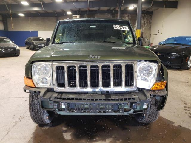 1J8HG48K37C686127 - 2007 JEEP COMMANDER GREEN photo 5