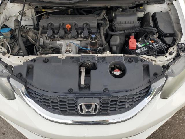 19XFB2F52EE013995 - 2014 HONDA CIVIC LX თეთრი ფოტო 11