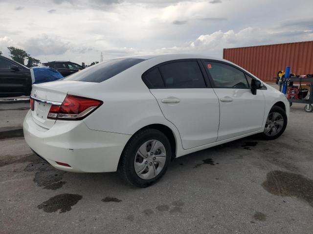 19XFB2F52EE013995 - 2014 HONDA CIVIC LX თეთრი ფოტო 3