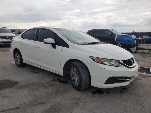 19XFB2F52EE013995 - 2014 HONDA CIVIC LX თეთრი ფოტო 4