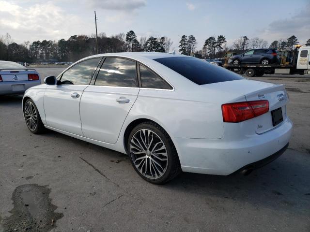 WAUGFAFC3FN020465 - 2015 AUDI A6 PREMIUM PLUS WHITE photo 2