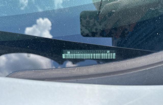 2G4WD552771173904 - 2007 BUICK LACROSSE CXL SILVER photo 10