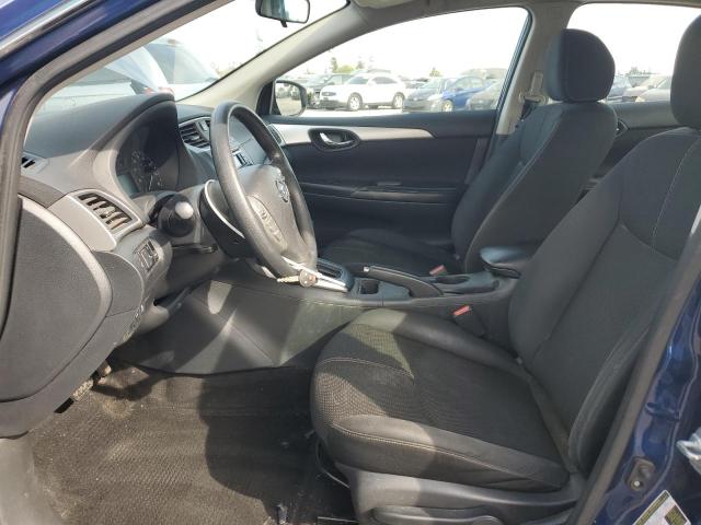 3N1AB7AP3HY230963 - 2017 NISSAN SENTRA S BLUE photo 7