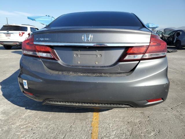 19XFB2F89DE266112 - 2013 HONDA CIVIC EX GRAY photo 6