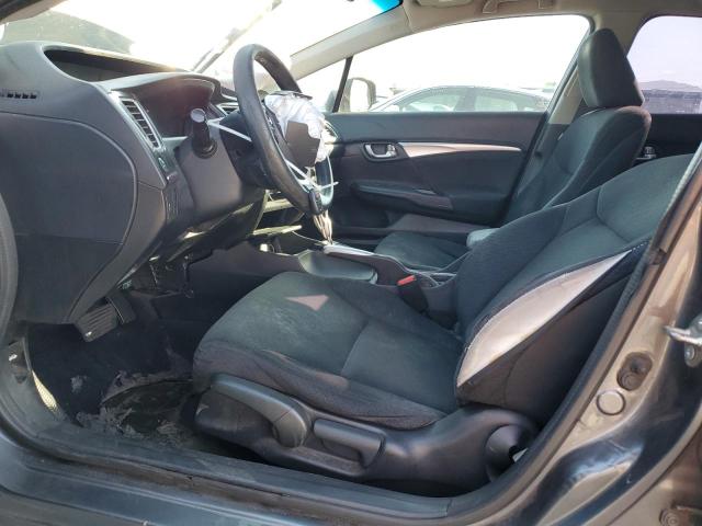 19XFB2F89DE266112 - 2013 HONDA CIVIC EX GRAY photo 7