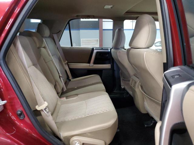 JTEZU5JR5B5014385 - 2011 TOYOTA 4RUNNER SR5 RED photo 11