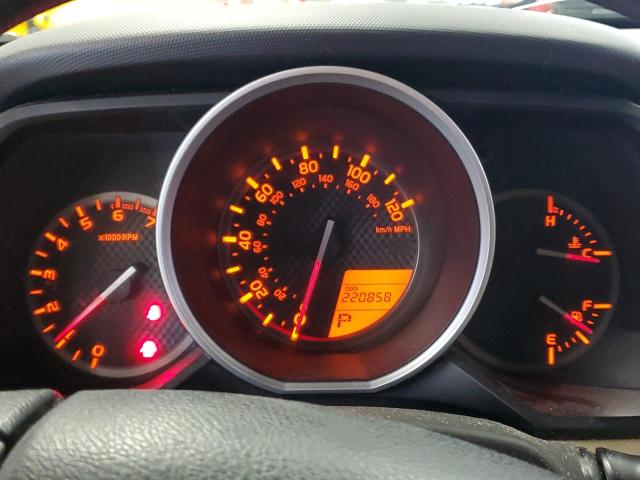 JTEZU5JR5B5014385 - 2011 TOYOTA 4RUNNER SR5 RED photo 9