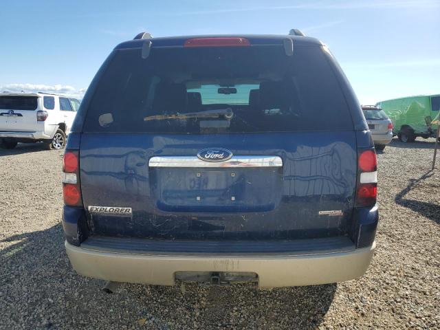 1FMEU74E67UB81452 - 2007 FORD EXPLORER EDDIE BAUER BLUE photo 6