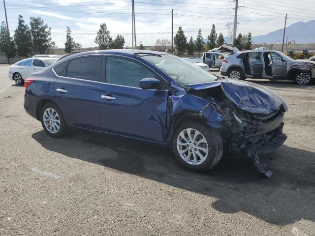 3N1AB7AP2JL647123 - 2018 NISSAN SENTRA S 蓝色 照片 4