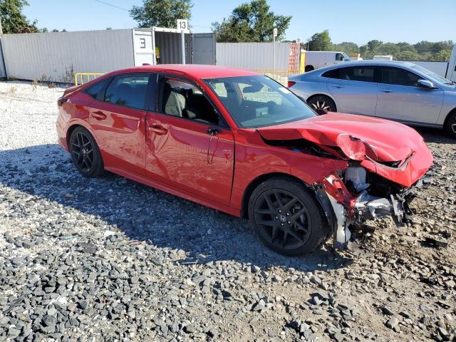 2HGFE2F56SH579778 - 2025 HONDA CIVIC SPORT RED photo 4