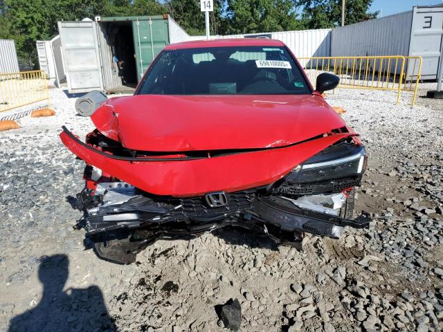 2HGFE2F56SH579778 - 2025 HONDA CIVIC SPORT RED photo 5