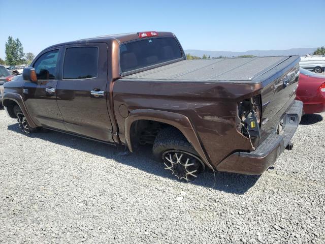 5TFAY5F17EX406270 - 2014 TOYOTA TUNDRA CREWMAX PLATINUM BROWN photo 2