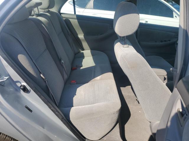 JTDBR32E760057653 - 2006 TOYOTA COROLLA CE ვერცხლისფერი ფოტო 10