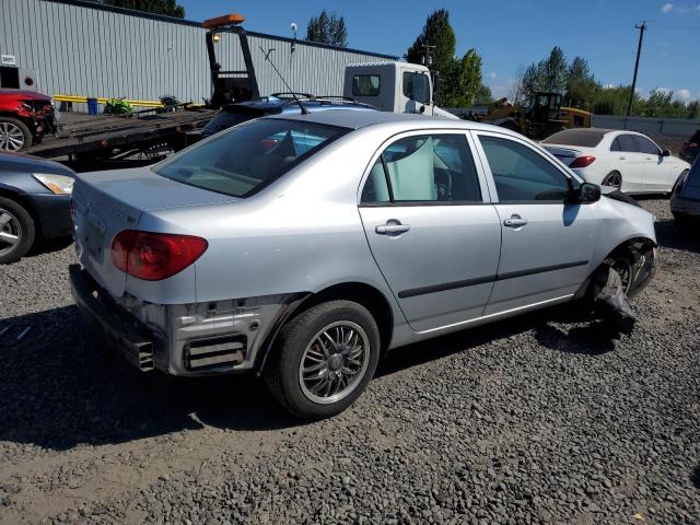 JTDBR32E760057653 - 2006 TOYOTA COROLLA CE ვერცხლისფერი ფოტო 3