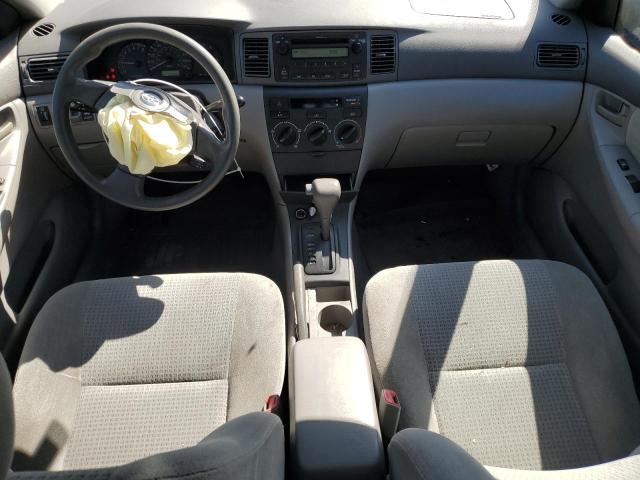 JTDBR32E760057653 - 2006 TOYOTA COROLLA CE ვერცხლისფერი ფოტო 8