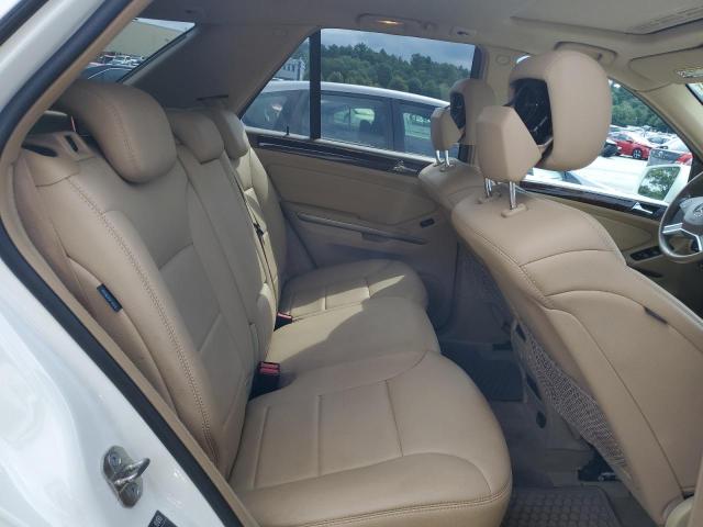 4JGBB8GB8BA719885 - 2011 MERCEDES-BENZ ML 350 4MATIC WHITE photo 11