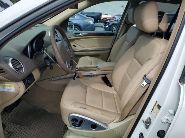 4JGBB8GB8BA719885 - 2011 MERCEDES-BENZ ML 350 4MATIC WHITE photo 7