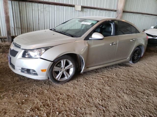 1G1PE5SB0D7329850 - 2013 CHEVROLET CRUZE LT SILVER photo 1