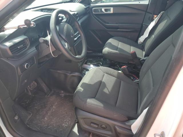 1FM5K8AB5PGB12885 - 2023 FORD EXPLORER POLICE INTERCEPTOR Ақ фото 7